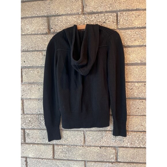 The North Face Womens Black Knit Hooded Zip-Up Cardigan S - Picture 7 of 10